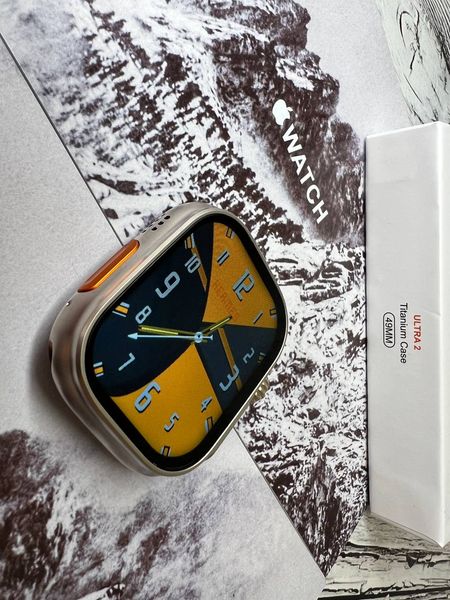 Apple Watch Ultra 2 49mm Titanium Case Premium series 1:1 Black 44506 фото