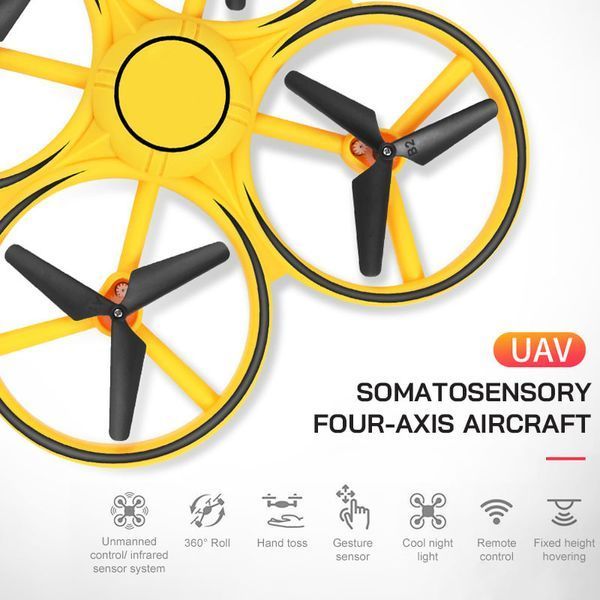 Квадрокоптер Gravity Tracker CX-50 з керуванням жестами (18см) 62451 фото