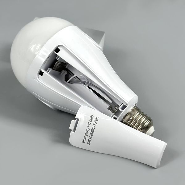 Светодиодная лампа для кемпинга FAT-3920 LED Bulb 20W (патрон без аккумулятора в комплекте) 62884 фото