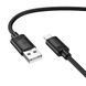 Data Cable Hoco X122 Benefit silicone Micro 2.4A 1m Черный 61613 фото 3