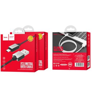 Кабель USB Hoco U49 Refined Steel Micro 16033 фото