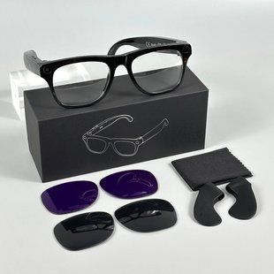 Смарт-очки Smart AI Glasses xKoen Pro 2/4Гб с фото и видеосъемкой HD-камера + 2 комплекта дополнительных линз 66474 фото