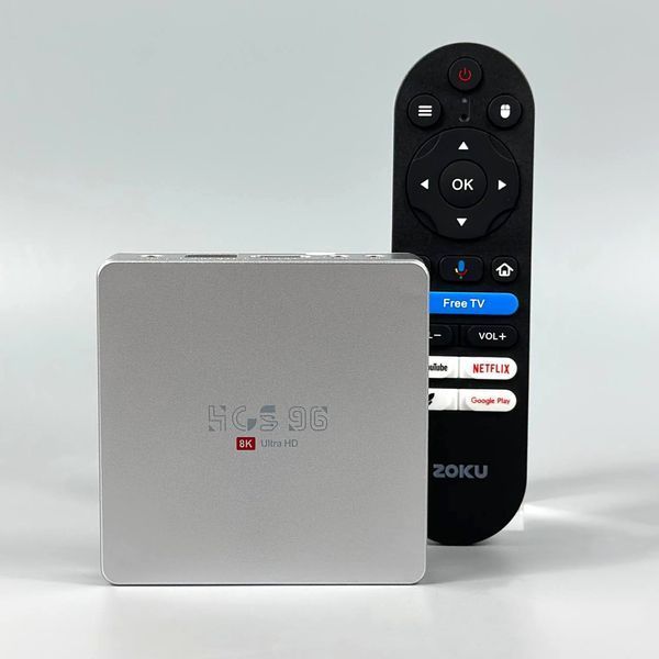 Smart TV приставка HCS96 8K Ultra H313 WI-FI 2.4G+ 6G+BT5.2, Android 13.0 (4Gb+64Gb) 59008 фото