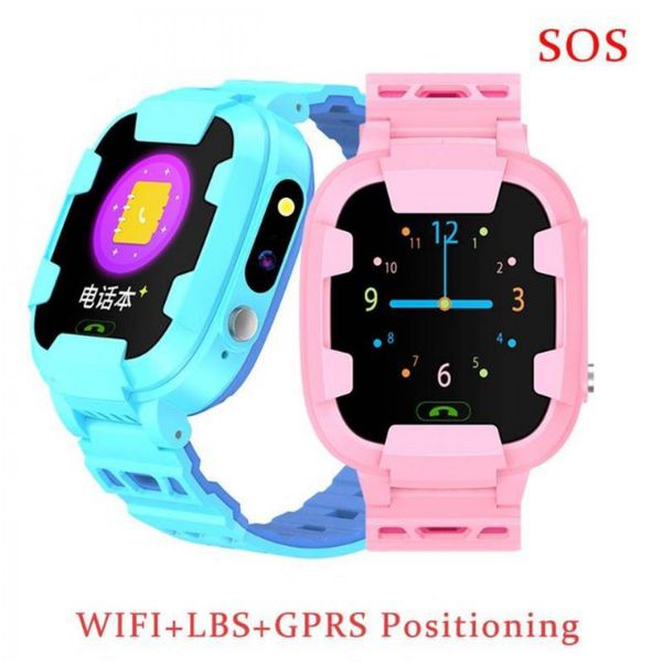 Дитячий годинник Smart Baby watch Y88 Wi-Fi LBS GPS 26498 фото