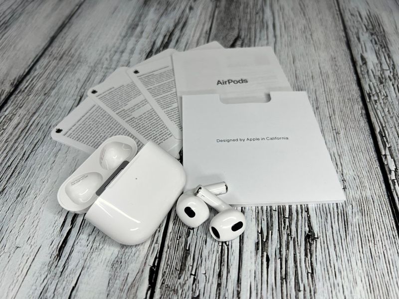 Навушники Apple AirPods 3 Premium quality 41308 фото