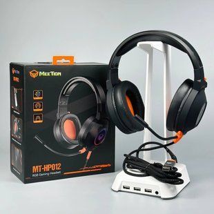 Наушники компьютерные Meetion HP012 USB+Wired+RGB 59542 фото