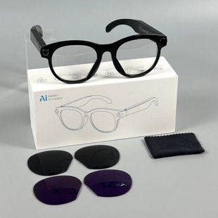 Смарт-очки Smart AI Glasses M88S с фото и видеосъемкой 8MP-камера + 2 комплекта дополнительных линз 66476 фото
