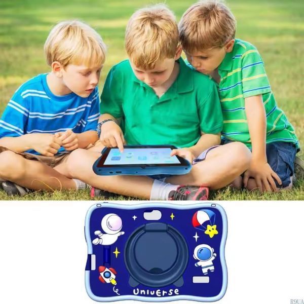 Планшет дитячий A15 Space 7inch HD із силіконовим чохлом (Android 13, 4Gb, 64Gb, WiFi, Bluetooth) 61946 фото