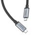 Data Cable Type-C to Type-C Hoco US06 USB3.2 20Gbps 100W HD high speed 1m Швидка зарядка 37169 фото 3