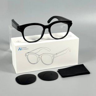 Смарт-очки Smart AI Glasses M89 с фото и видеосъемкой 8MP-камера + дополнительные линзы 66477 фото