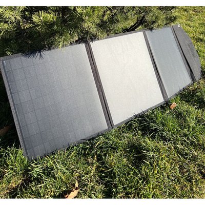 Портативна сонячна панель для заряджання гаджетів XRYG-416-3 60W 34827 фото