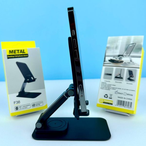 Настільна підставка F38 Desktop Phone Holder Metal 40209 фото