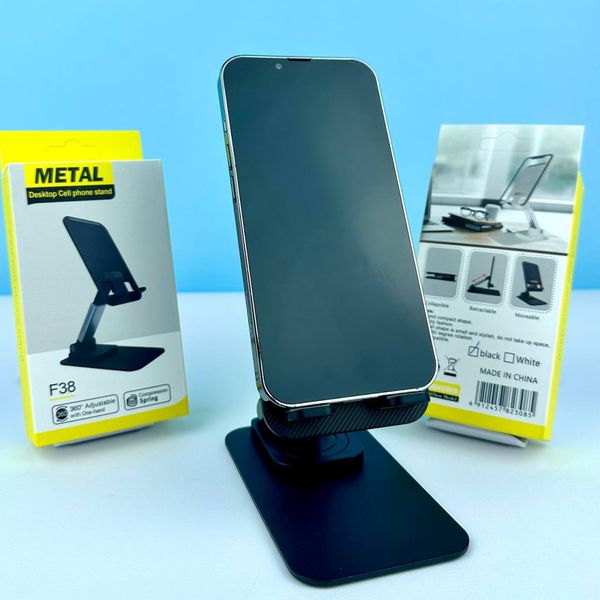 Настільна підставка F38 Desktop Phone Holder Metal 40209 фото