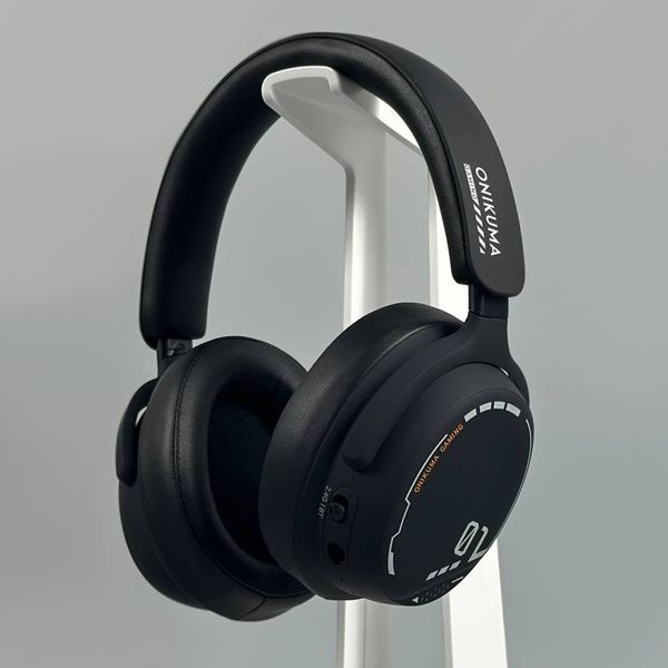 Навушники комп'ютерні Onikuma GT886 Gaming з мікрофоном та з 3ма режимами (Bluetooth 5.4, дротове, 2.4G USB+Type-C) 67578 фото