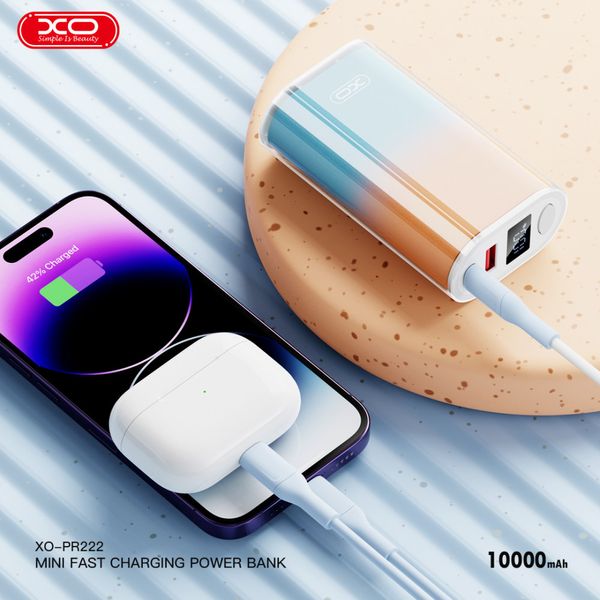 Power Bank XO PR222 10000mAh PD20W+QC22.5W 44384 фото