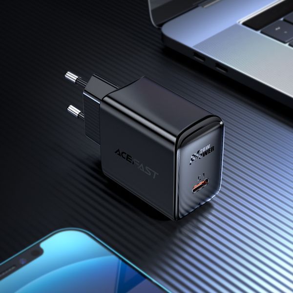 Мережевий зарядний пристрій AceFast A1 PD20W 35080 фото