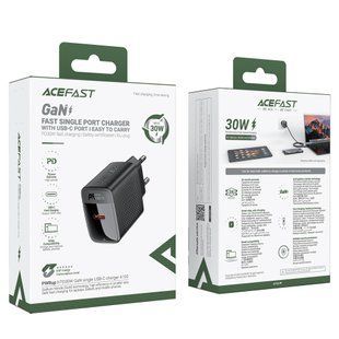 Сетевое зарядное устройство для AceFast A102 GaN PD30W 49742 фото
