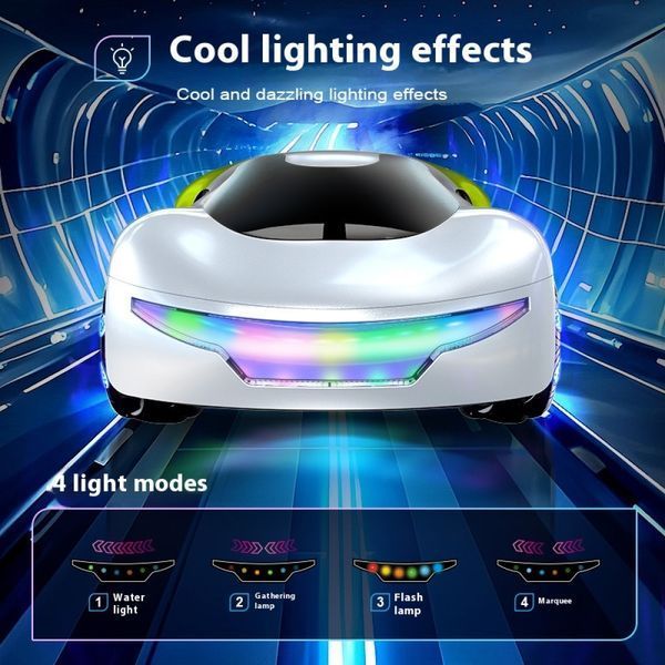 Машинка на радіокеруванні (+керування жестами) Concept Car E600-2 (зарядна станція) (24см) White 64186 фото
