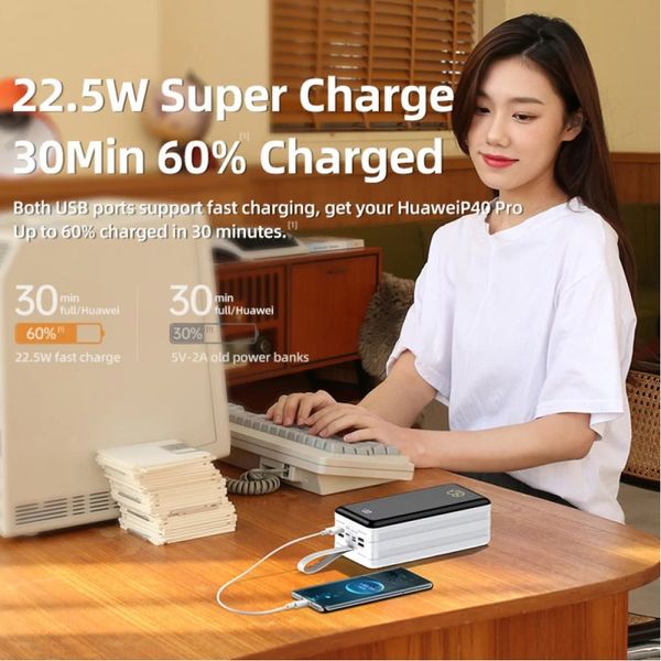 Power Bank Remax RPP-291 Chinen Series 80000mah PD20W+QC22.5W 43664 фото