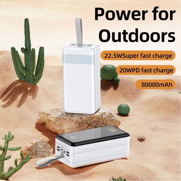 Power Bank Remax RPP-291 Chinen Series 80000mah PD20W+QC22.5W 43664 фото