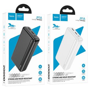 Power Bank Hoco J91A 20000mAh 2USB/Type-C/Micro Led індикатор 35914 фото