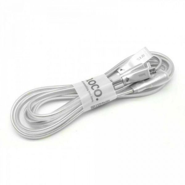 Data Cable Hoco U9 Original Zinc Alloy Jelly Knitted Micro 1.2 Метра 9362 фото