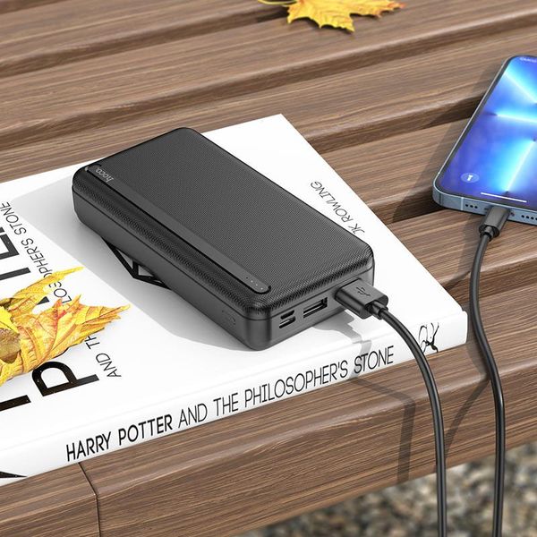 Power Bank Hoco J91A 20000mAh 2USB/Type-C/Micro Led індикатор 35914 фото