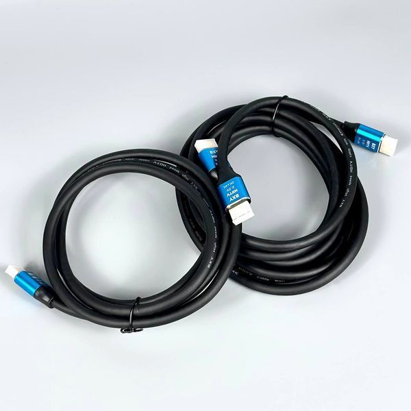Кабель BXY HDMI to HDMI 2.0V 4K*2K 19+1 OD8.0 3m 60038 фото