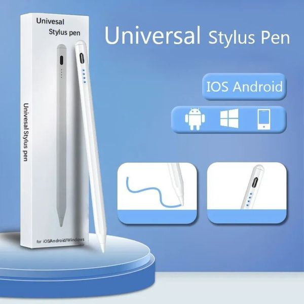 Стилус Cube Universal Pen Magnetic for Android, Apple, Windows Білий 42220 фото
