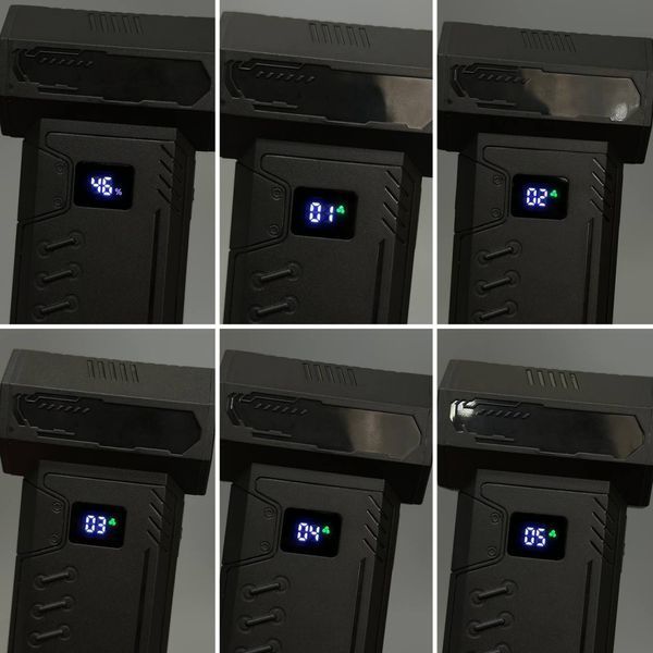 Турбовентилятор X15 Pro 2in1 (з функцією пилососа) з 7-ма насадками 4000mAh*2 (для обдування та очищення) 64482 фото
