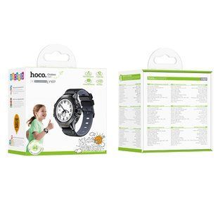 Детские часы Hoco Y107 4G (Поддержка звонка) Черный 67803 фото