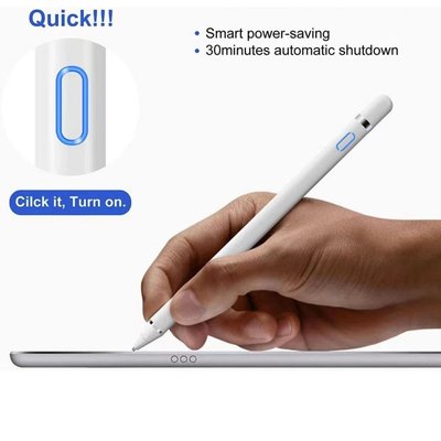 Стилус Cube Nano Universal Pen for Android, Apple, Windows Білий 42218 фото