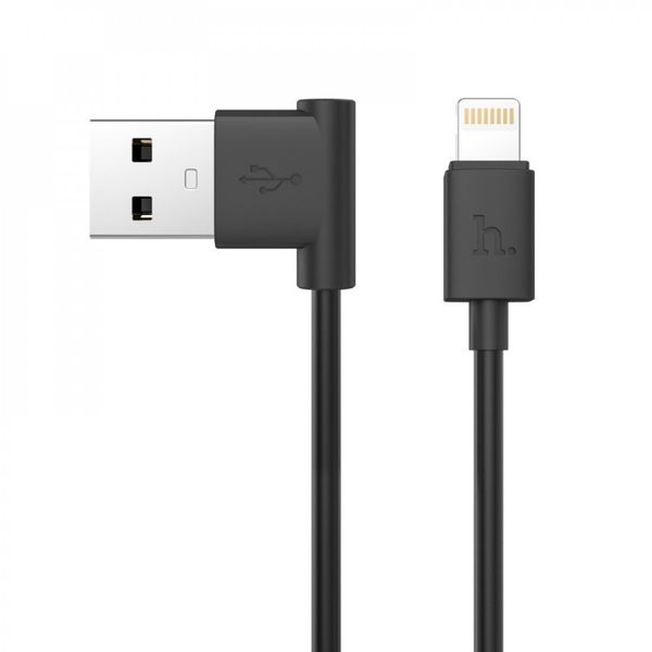 Data Cable Hoco L Shape UPL11 Original Lightning USB 1.2 Метра 4588 фото