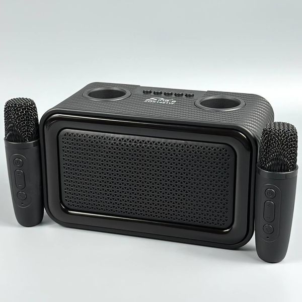 Колонка Sing-e ZQS1491W Mini RGB 10W, 1500mAh з 2ма мікрофонами (23,3*13,2*11,2 см) 60525 фото