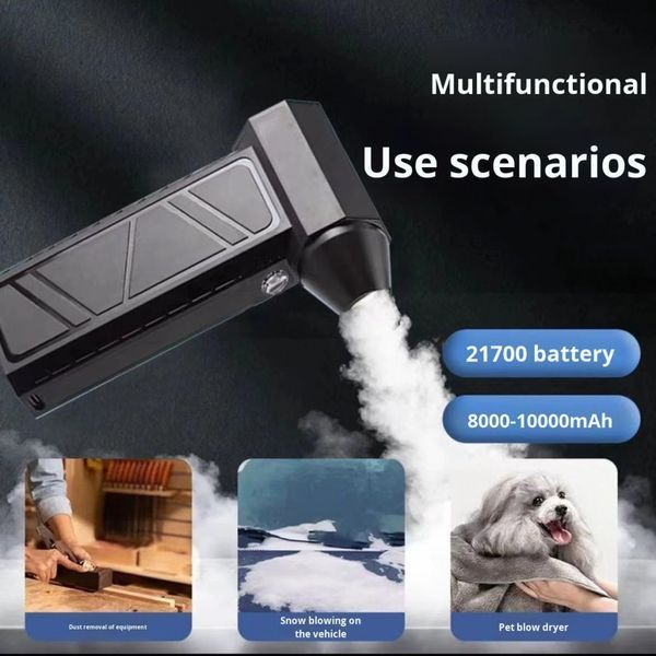 Турбовентилятор портативный Mini Jet Fan ZY7400-SE 5000mAh (Type-C) 62970 фото