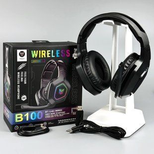 Наушники Onikuma B100 Gaming с микрофоном (Bluetooth 5.4, 3,5mm, 2.4G) 58367 фото