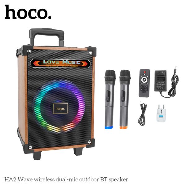 Портативна колонка Hoco HA2 Wave wireless 43838 фото