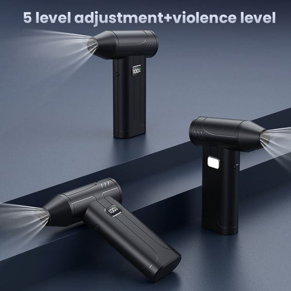 Турбовентилятор портативний Violent Fan X9 (для обдування та очищення) 64481 фото