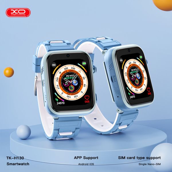 Дитячий годинник Smart Watch XO H130 GPS Children's Intelligent 4G 45474 фото