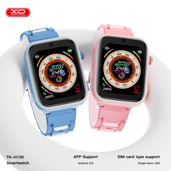 Дитячий годинник Smart Watch XO H130 GPS Children's Intelligent 4G 45474 фото