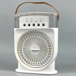 Вентилятор Portable Cold Fan з контейнером для льоду та ароматизатором (з вбуд. акум.) (27,0*20,0см) Білий 48560 фото