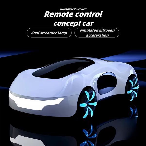 Машинка на радіокеруванні Concept Car E600 (зарядна станція) (24см) White 59844 фото