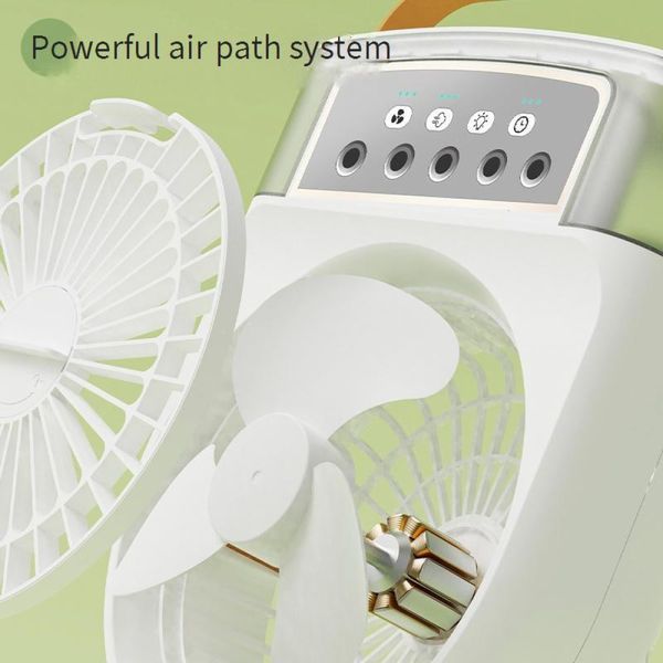 Вентилятор Portable Cold Fan з контейнером для льоду та ароматизатором (з вбуд. акум.) (27,0*20,0см) Білий 48560 фото