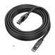 Кабель мережевий патч-корд для інтернету Borofone BUS01 Category 6 Gigabit 5m 44176 фото 5