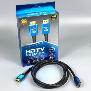 Кабель HDMI to HDMI 2.0V 4K*2K OD8.0 1.5m 60072 фото