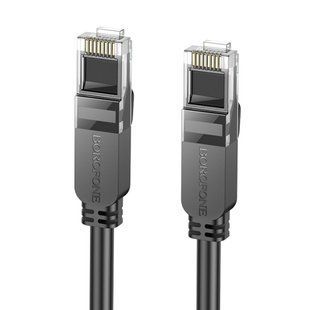 Кабель сетевой патч-корд для интернета Borofone BUS01 6 Gigabit 8m 44177 фото
