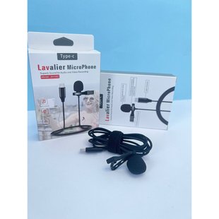 Мікрофон петличний JH-042 Lavalier MicroPhone Type-C із затискачем 24544 фото