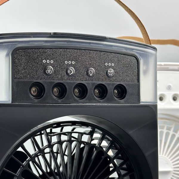 Вентилятор Portable Cold Fan с контейнером для льда и ароматизатором (с встроенным аккумулятором) (27,0*20,0см) Чорный 48560-1 фото