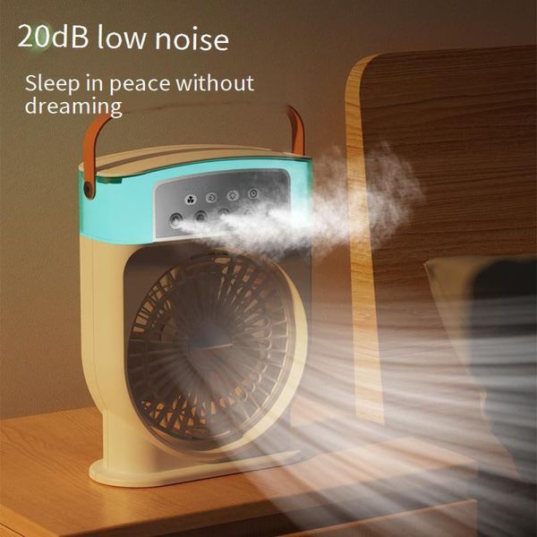 Вентилятор Portable Cold Fan с контейнером для льда и ароматизатором (с встроенным аккумулятором) (27,0*20,0см) Чорный 48560-1 фото