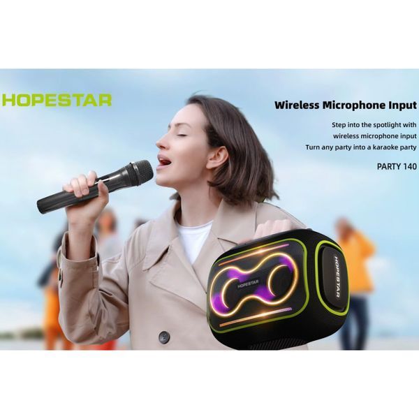 Колонка HOPESTAR Party Box 140 RGB 80W, 12500mAh 58985 фото